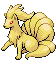 Gold version Ninetales