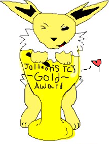 Jolteon's TC's Gold Award