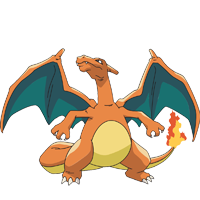 Animé-style Charizard Animé-style Charizard