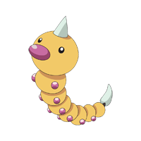 Animé-style Weedle Animé-style Weedle