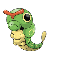 FR/LG Sugimori Caterpie FR/LG Sugimori Caterpie