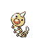 Gold Weedle sprite Gold Weedle sprite