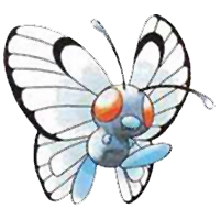 R/B/Y Sugimori Butterfree R/B/Y Sugimori Butterfree