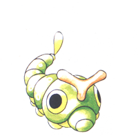 R/B/Y Sugimori Caterpie R/B/Y Sugimori Caterpie