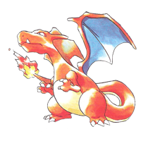 R/B/Y Sugimori Charizard R/B/Y Sugimori Charizard