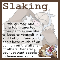 I am a Slaking!