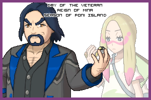 The Day of the Veteran in the Reign of Mina, Season of Poni Island