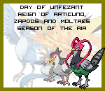 The Day of Unfezant in the Reign of Articuno, Zapdos and Moltres, Season of the Air