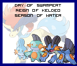 The Day of Swampert in the Reign of Keldeo, Season of Water