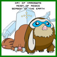 The Day of Mamoswine in the Reign of Regice, Season of the Earth
