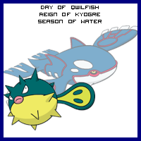 The Day of Qwilfish in the Reign of Kyogre, Season of Water