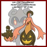 The Day of Gourgeist in the Reign of Marshadow, Season of Fire