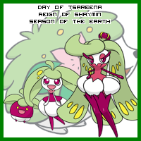 The Day of Tsareena in the Reign of Shaymin, Season of the Earth