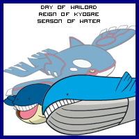The Day of Wailord in the Reign of Kyogre, Season of Water