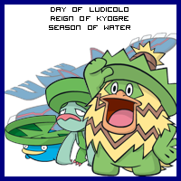 The Day of Ludicolo in the Reign of Kyogre, Season of Water