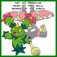 The Day of Maractus in the Reign of Tapu Bulu, Season of the Earth