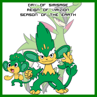 The Day of Simisage in the Reign of Virizion, Season of the Earth
