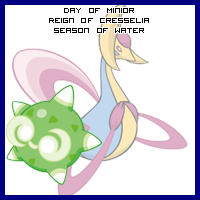 The Day of Minior in the Reign of Cresselia, Season of Water