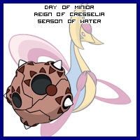 The Day of Minior in the Reign of Cresselia, Season of Water