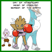 The Day of Hitmonchan in the Reign of Cobalion, Season of the Earth