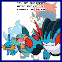 The Day of Swampert in the Reign of Keldeo, Season of Water