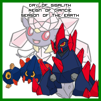 The Day of Gigalith in the Reign of Diancie, Season of the Earth