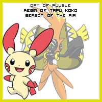 The Day of Plusle in the Reign of Tapu Koko, Season of the Air