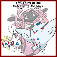 The Day of Togekiss in the Reign of Tapu Lele, Season of Fire
