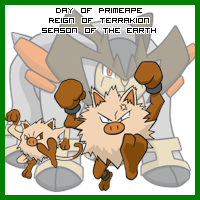 The Day of Primeape in the Reign of Terrakion, Season of the Earth