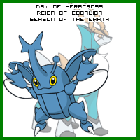 The Day of Heracross in the Reign of Cobalion, Season of the Earth