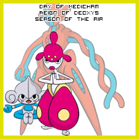 The Day of Medicham in the Reign of Deoxys, Season of the Air