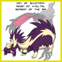 The Day of Skuntank in the Reign of Yveltal, Season of the Air